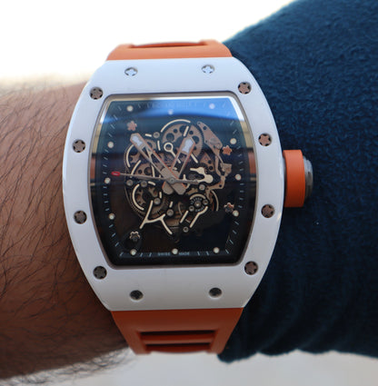 ريتشارد ميل بوبا واتسون أورانج - كلين طبق الأصل ماكينة سويسري