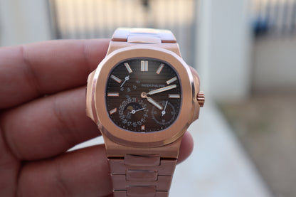 باتيك فيليب نوتلس 5712 روز جولد - كلين طبق الأصل فينيشنج عال جدا