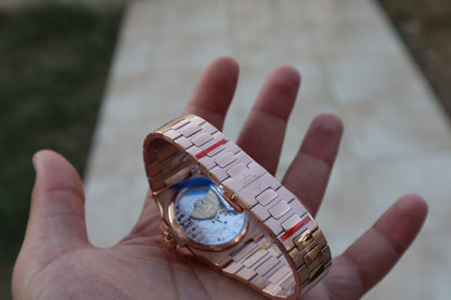 باتيك فيليب نوتلس 5712 روز جولد - كلين طبق الأصل فينيشنج عال جدا