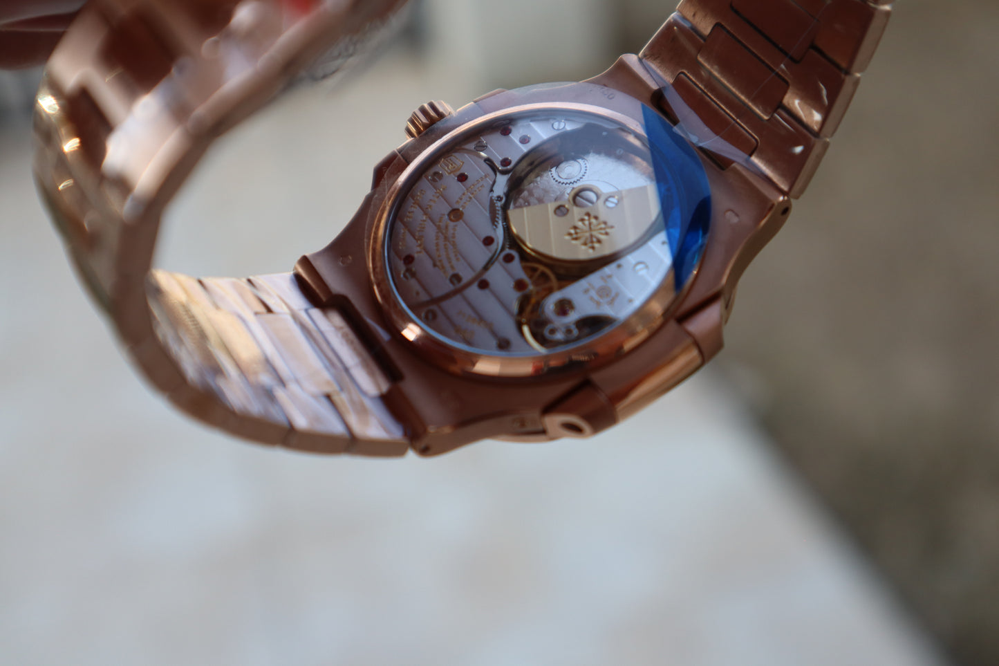 باتيك فيليب نوتلس 5712 روز جولد - كلين طبق الأصل فينيشنج عال جدا