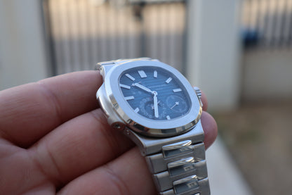 باتيك فيليب نوتلس 5712 ستانلس - كلين طبق الأصل فينيشنج عال جدا