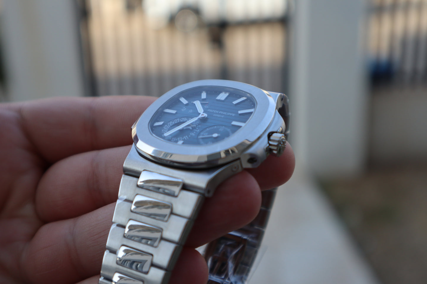 باتيك فيليب نوتلس 5712 ستانلس - كلين طبق الأصل فينيشنج عال جدا