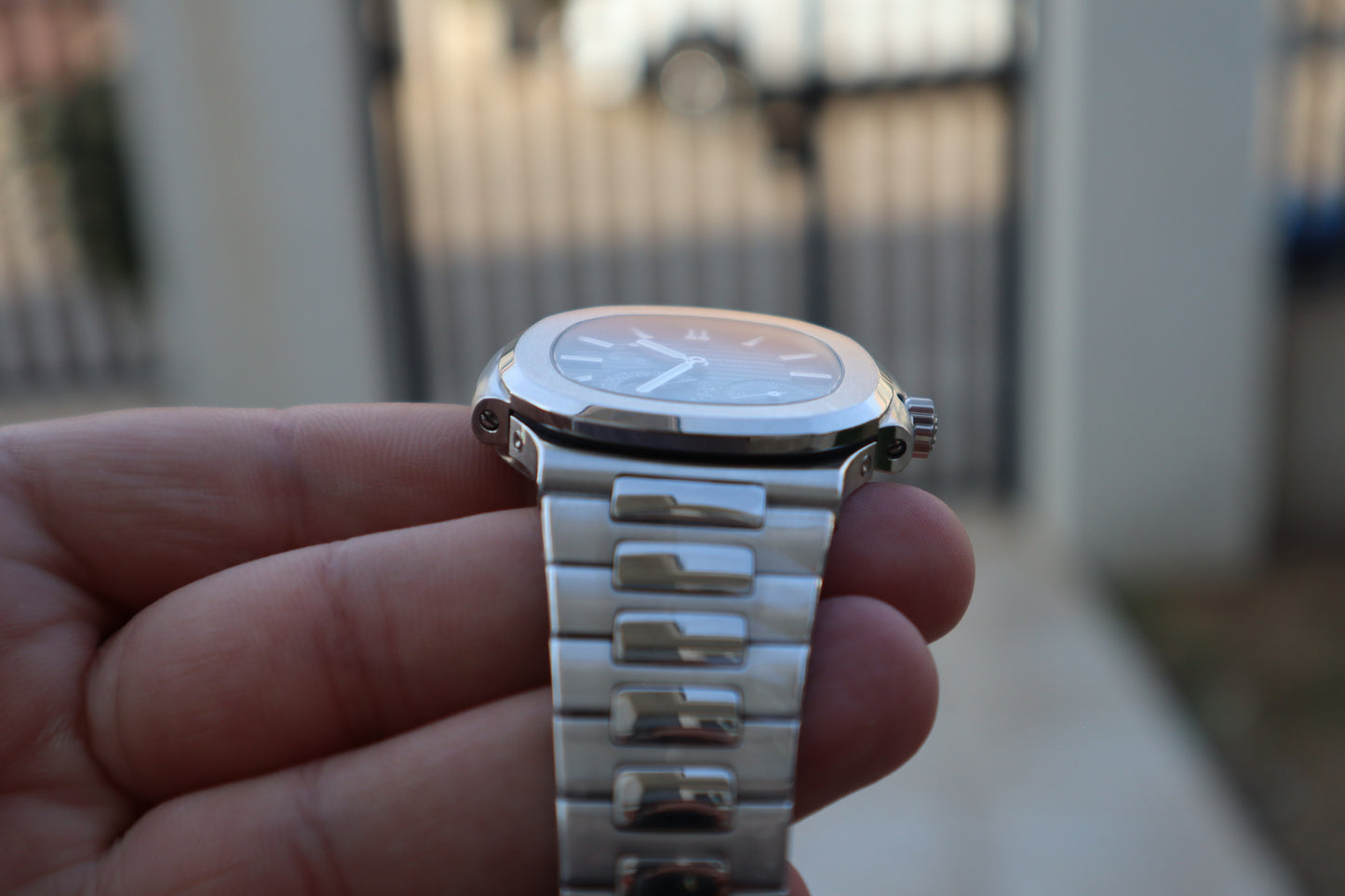 باتيك فيليب نوتلس 5712 ستانلس - كلين طبق الأصل فينيشنج عال جدا