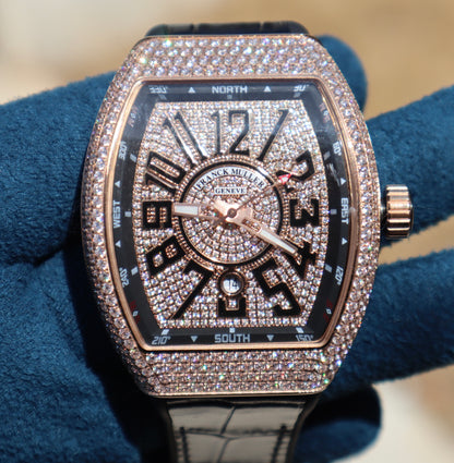 Frank muller- فرانك مولر روزجولد دايموند كلين