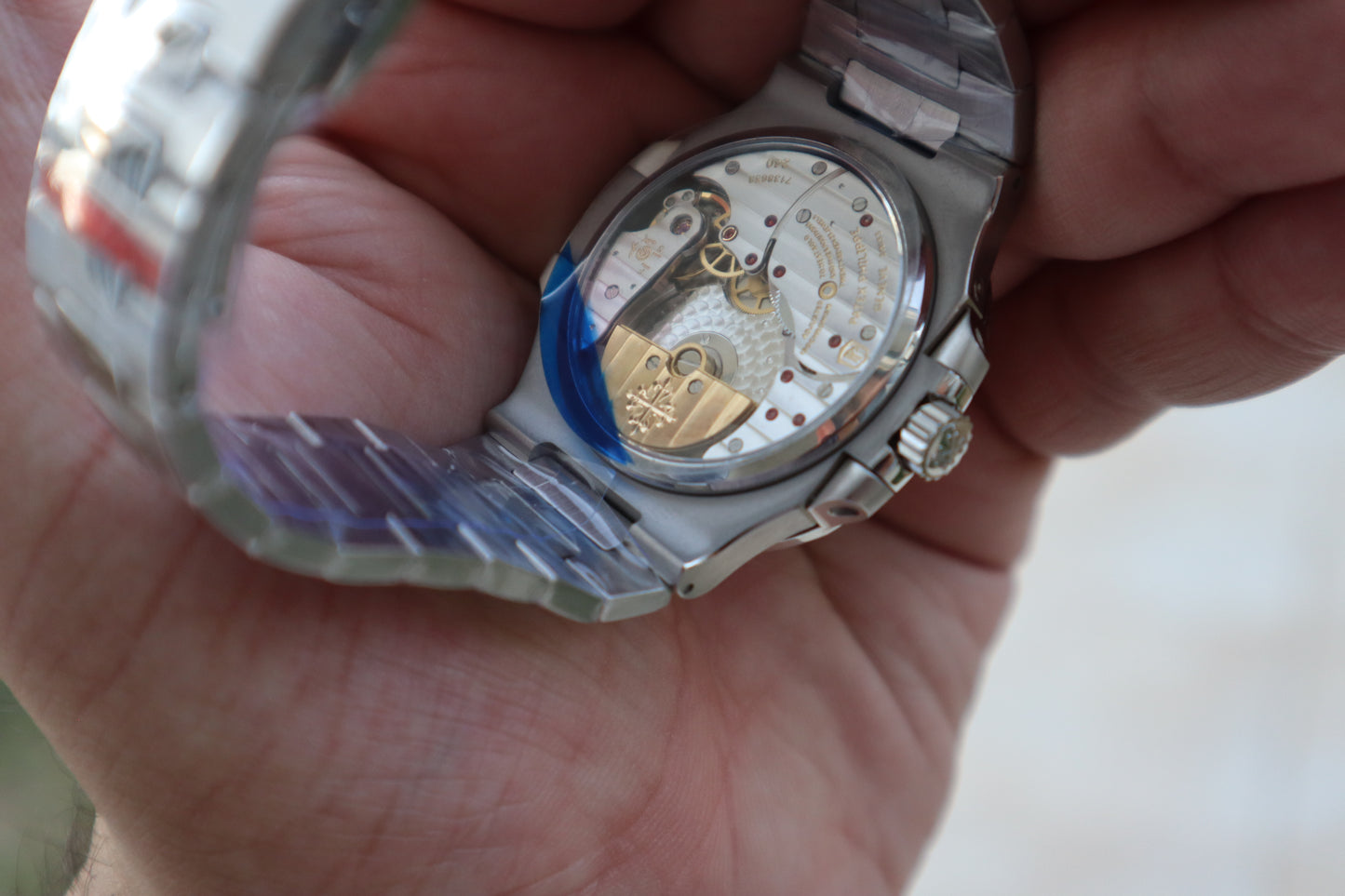 باتيك فيليب نوتلس 5712 ستانلس - كلين طبق الأصل فينيشنج عال جدا