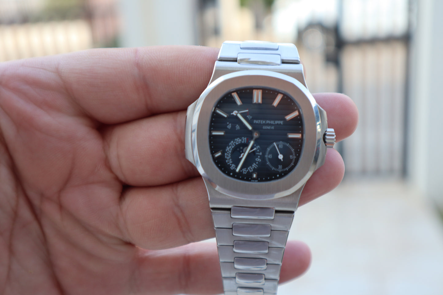 باتيك فيليب نوتلس 5712 ستانلس - كلين طبق الأصل فينيشنج عال جدا