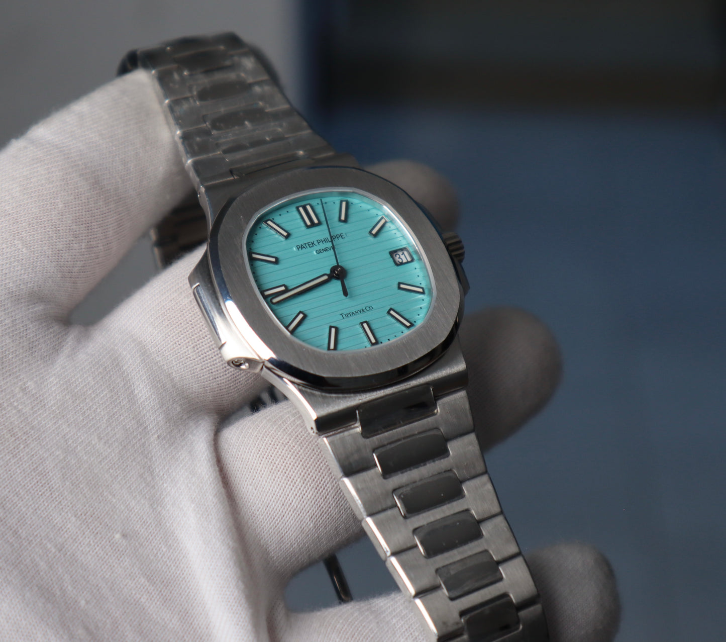 PATEK Philippe Tiffany CLEAN - تيفاني نسبة تطابق عالية جدا لا تفرق مكينة تصميم سويسري