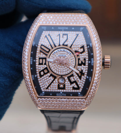 Frank muller- فرانك مولر روزجولد دايموند كلين