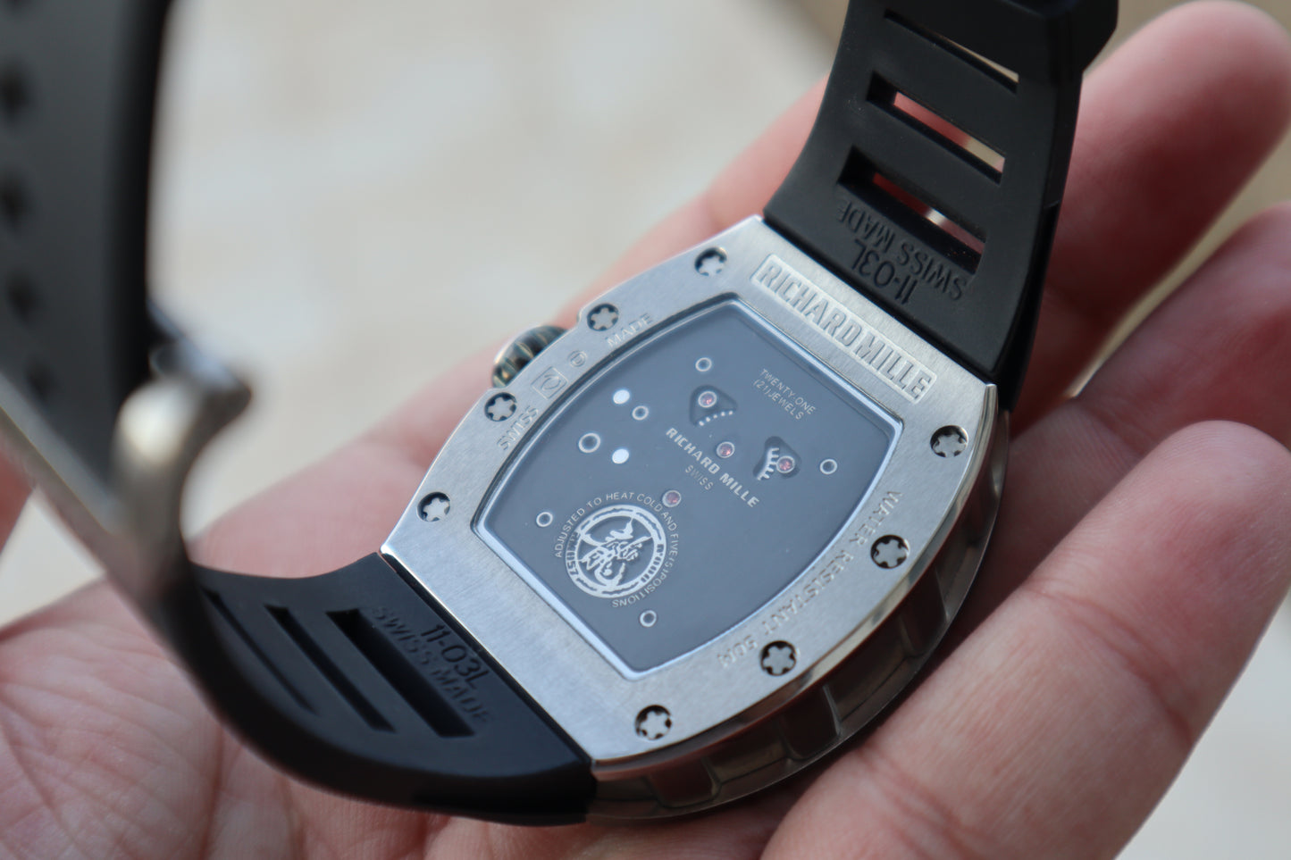 حبة واحدة بالعراق ريتشارد ميل جاكيشان - اصدار خاص الترا ماتش