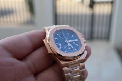 باتيك فيليب نوتلس كرونوجراف - ألترا ماتش حبة وحدة بالعراق مستحيل تتميز باليد