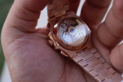 باتيك فيليب نوتلس كرونوجراف - ألترا ماتش حبة وحدة بالعراق مستحيل تتميز باليد