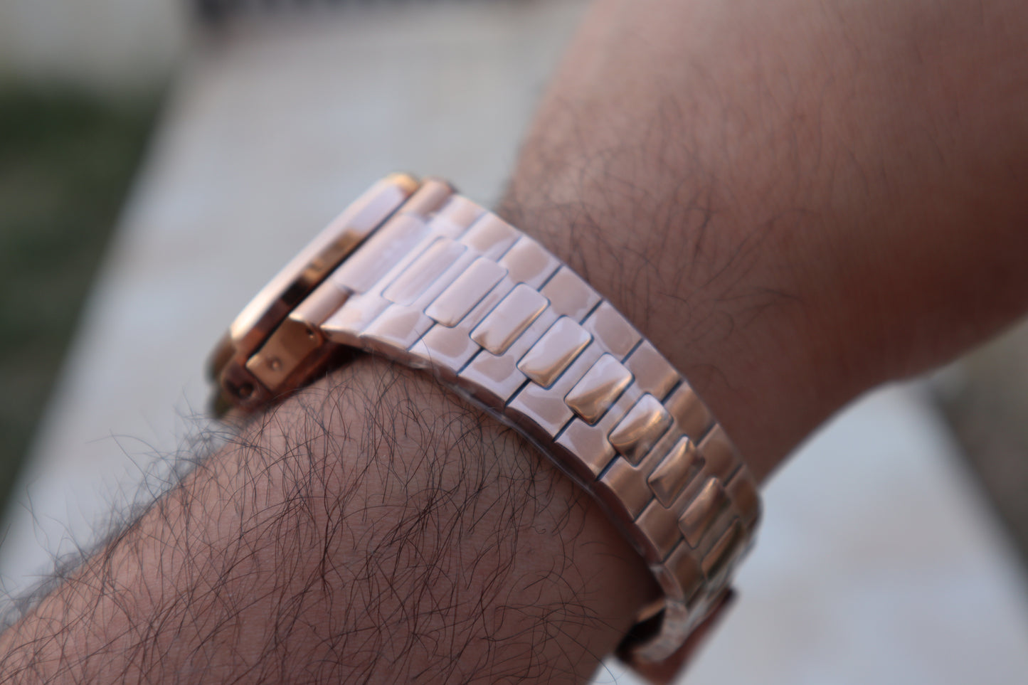 باتيك فيليب نوتلس كرونوجراف - ألترا ماتش حبة وحدة بالعراق مستحيل تتميز باليد