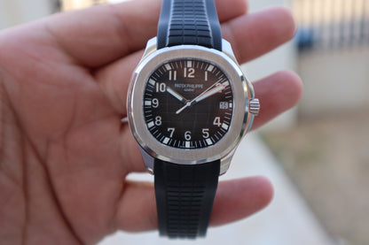 باتيك فيليب اكوانوت ستراب اسود - الترا ماتش طبق الاصل