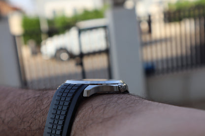 باتيك فيليب اكوانوت ستراب اسود - الترا ماتش طبق الاصل