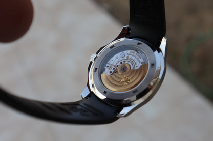 باتيك فيليب اكوانوت ستراب اسود - الترا ماتش طبق الاصل