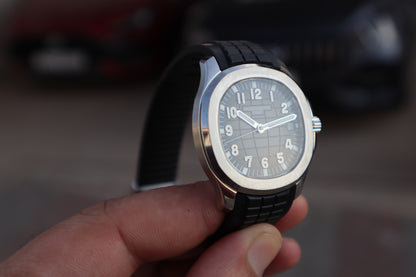 باتيك فيليب اكوانوت ستراب اسود - الترا ماتش طبق الاصل