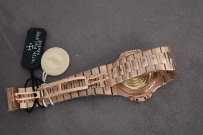 PATEK Philippe  Nautilus Rose Gold Clean - نوتيلس فول روزجولد كلين حبة واحدة