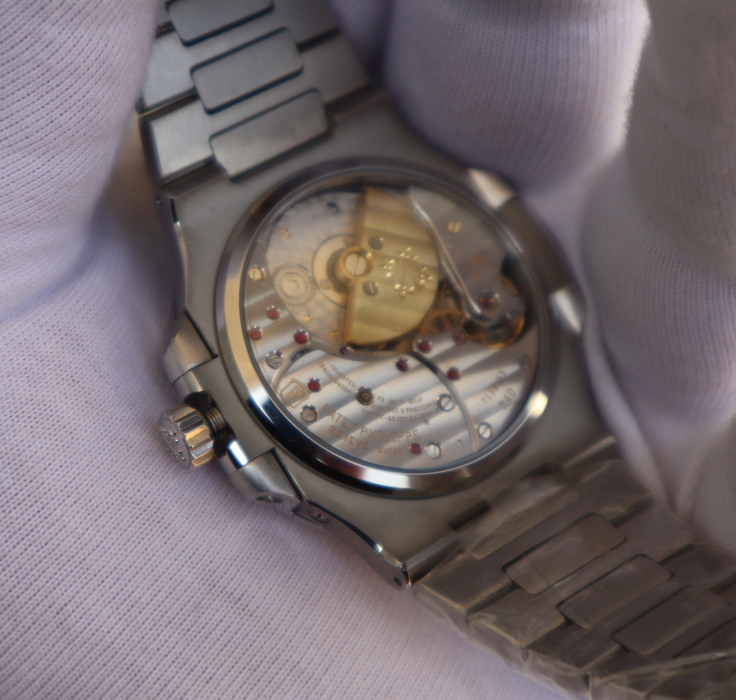 PATEK Philippe  Nautilus 5712 -  مستعملة لمدة اسبوع) - نوتيلس ستانلس كلين حبة واحدة)