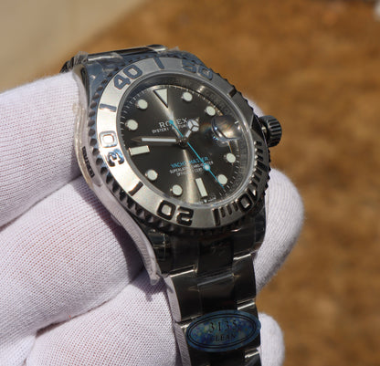 ROLEX YACHT MASTER- رولكس ياخت ماستر كلين طبق الأصل قطعة نادرة سويسري