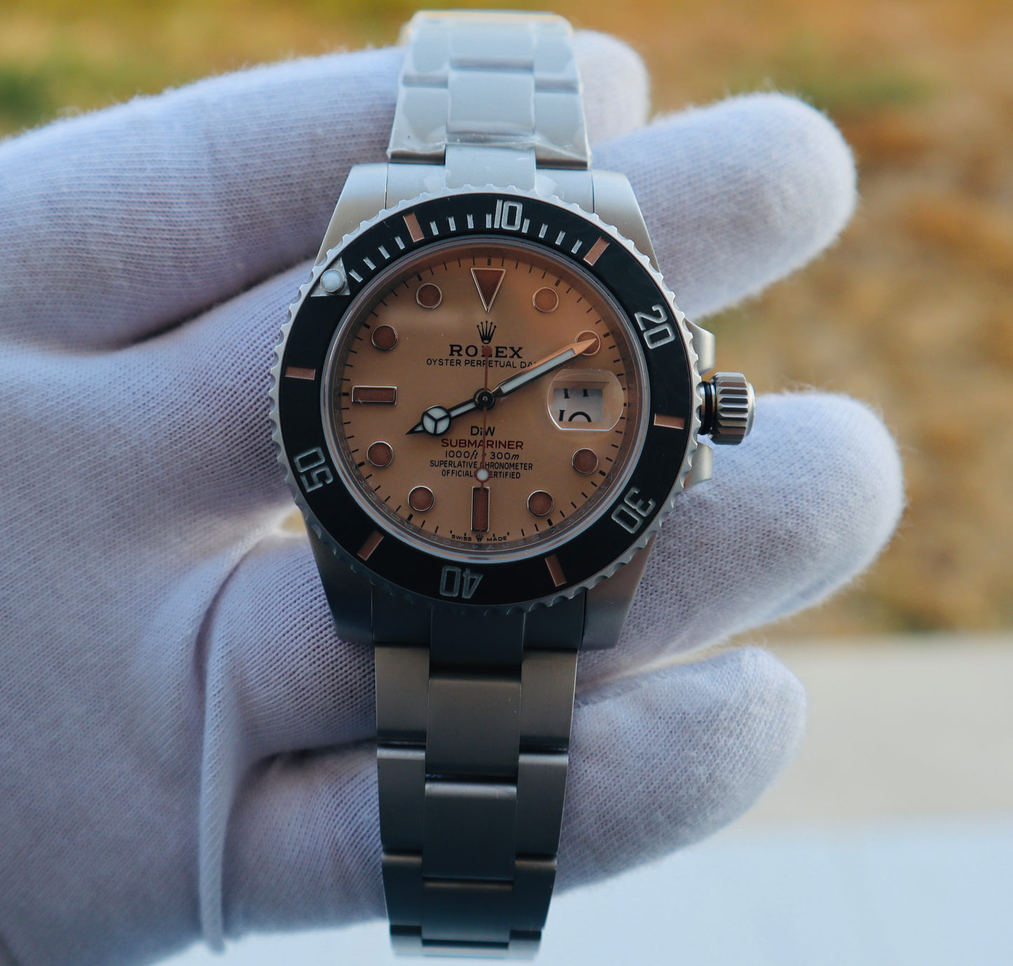 ROLEX SUBMARINER DIW - رولكس سابمارينر اصدار خاص كلين طبق الاصل