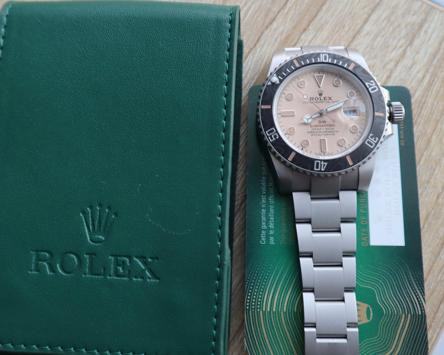 ROLEX SUBMARINER DIW - رولكس سابمارينر اصدار خاص كلين طبق الاصل