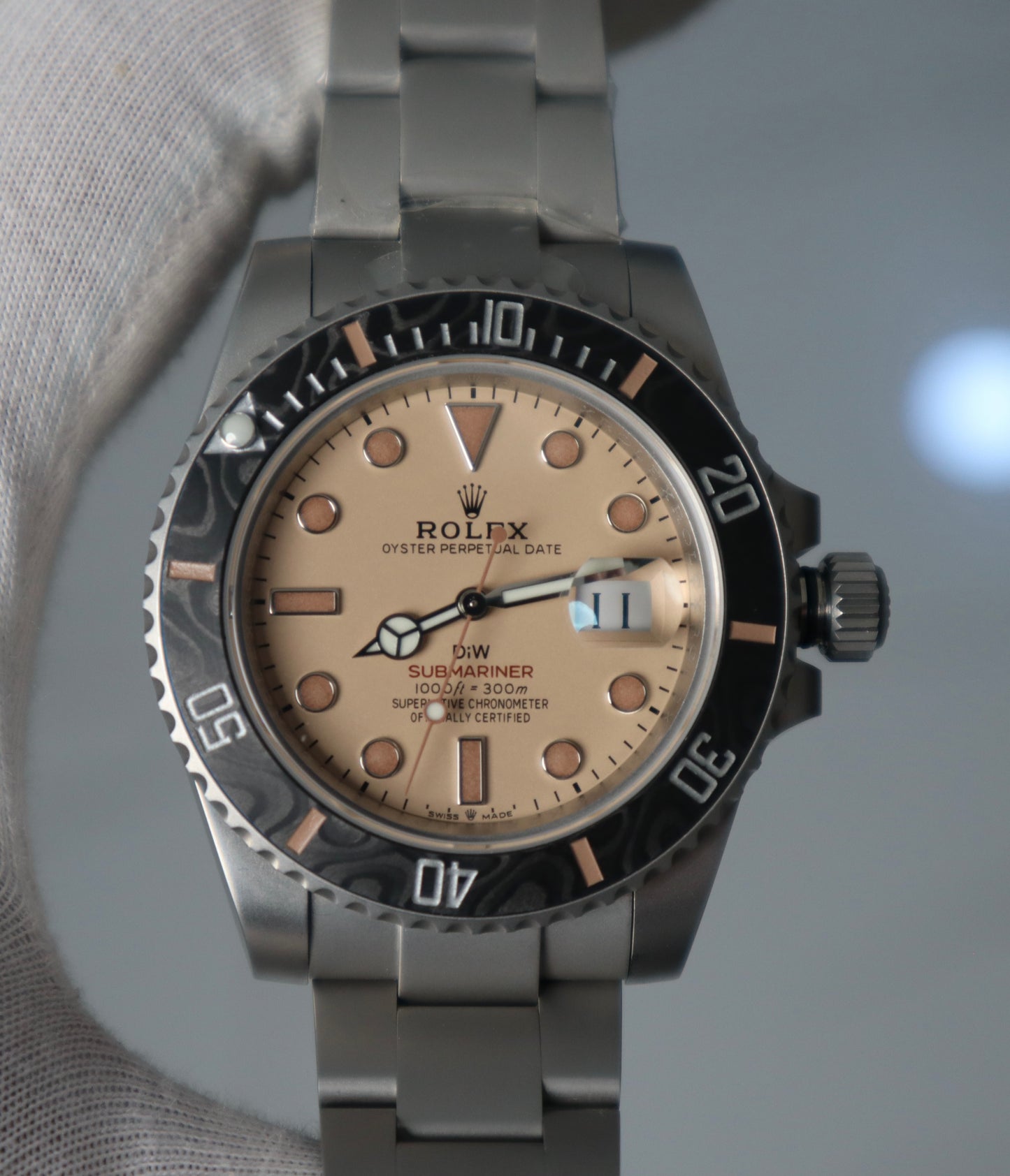 ROLEX SUBMARINER DIW - رولكس سابمارينر اصدار خاص كلين طبق الاصل