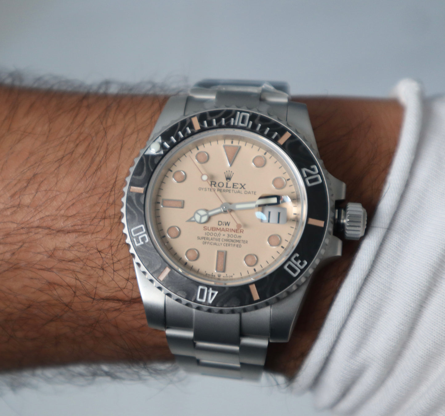 ROLEX SUBMARINER DIW - رولكس سابمارينر اصدار خاص كلين طبق الاصل