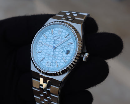 ROLEX LAND DWELLER 2025 - رولكس لاند دولر كلين طبق الأصل ماكينة تصميم سويسري