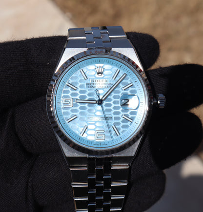 ROLEX LAND DWELLER 2025 - رولكس لاند دولر كلين طبق الأصل ماكينة تصميم سويسري