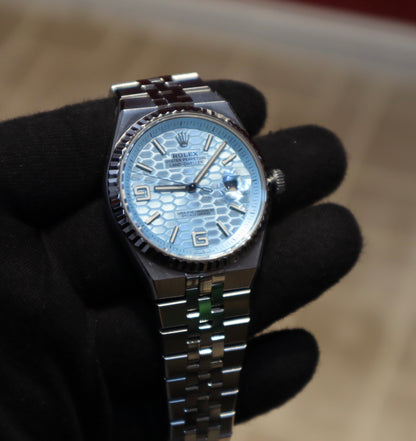 ROLEX LAND DWELLER 2025 - رولكس لاند دولر كلين طبق الأصل ماكينة تصميم سويسري