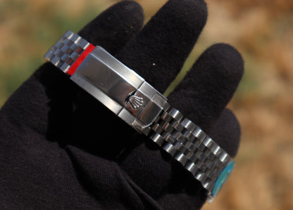 ROLEX GMT MASTER PEPSI - رولكس جي ام تي ببسي كلين طبق الأصل تعقيدة تل جي ام تي