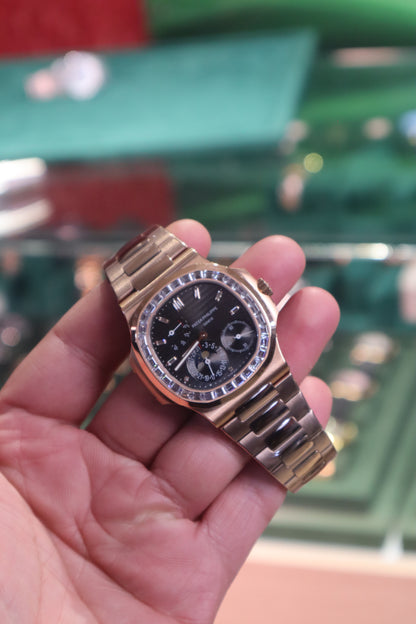 باتيك فيليب نوتلس روزجولد بيزيل باجيت( السعر 850 دولار )