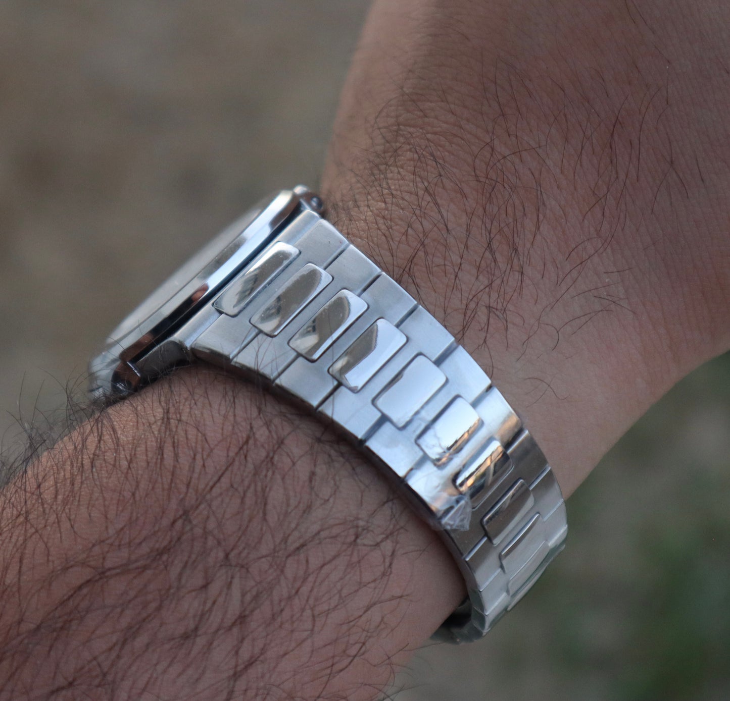 باتيك فيليب نوتلس مينا ابيض - الترا ماتش طبق الأصل