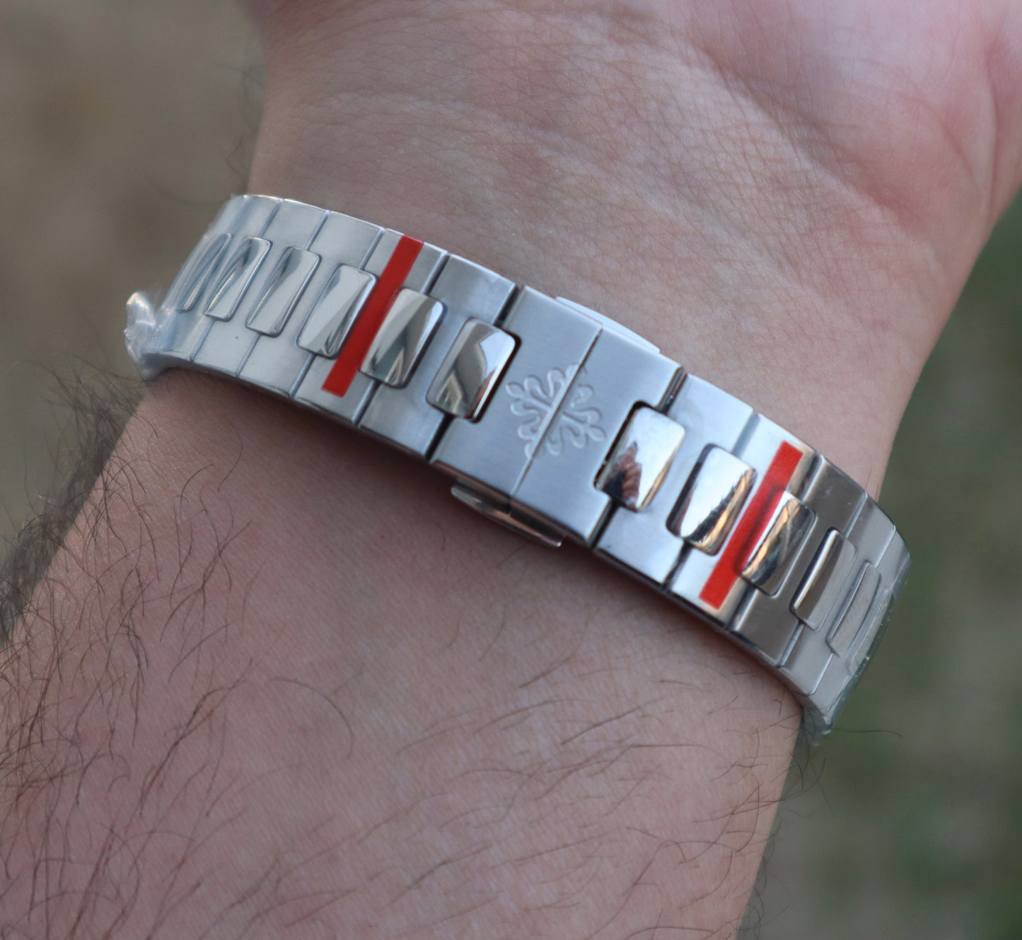 باتيك فيليب نوتلس مينا ابيض - الترا ماتش طبق الأصل