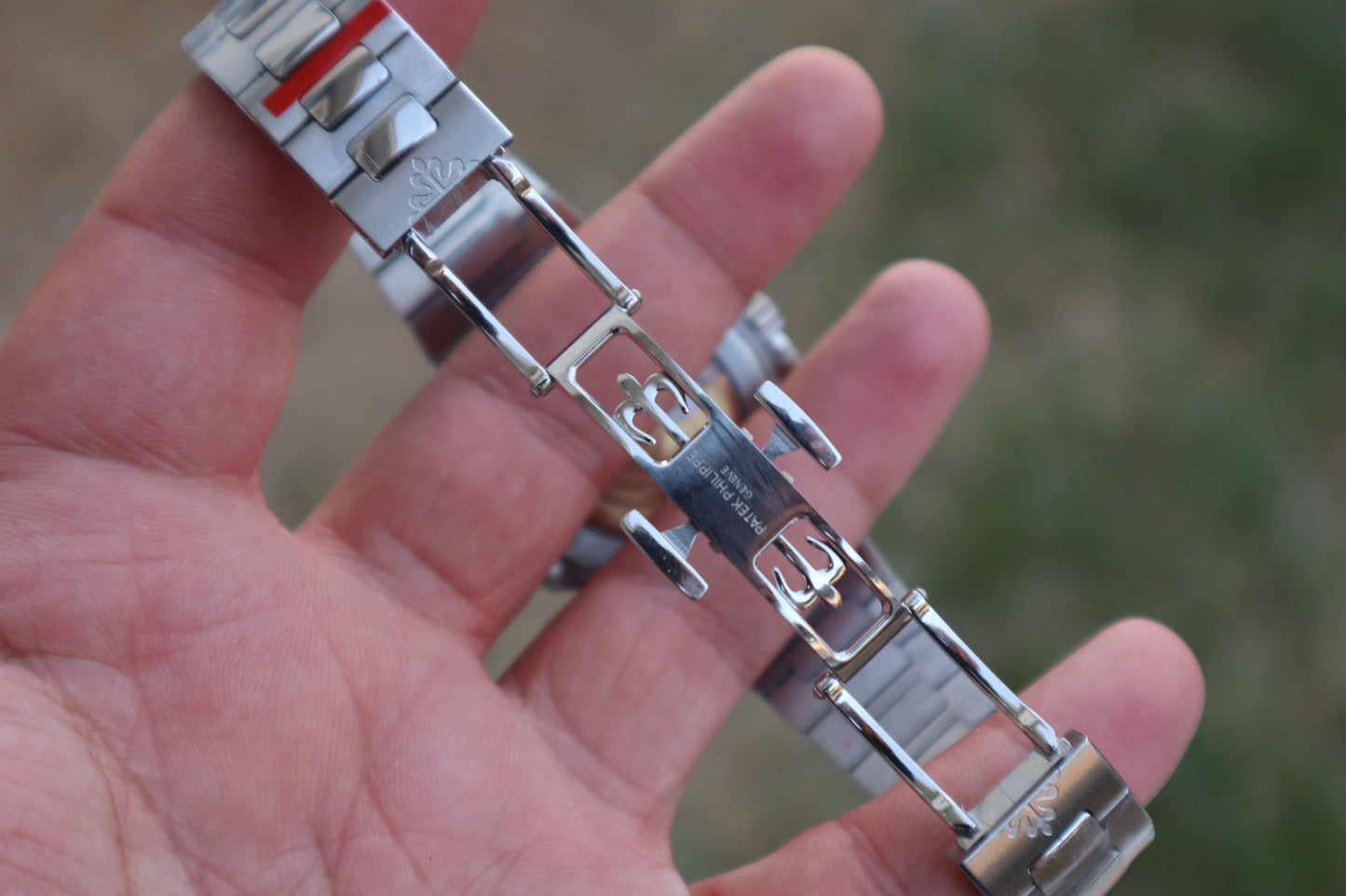 باتيك فيليب نوتلس ٥٧١١ مينا ابيض - كلين اعلى جودة