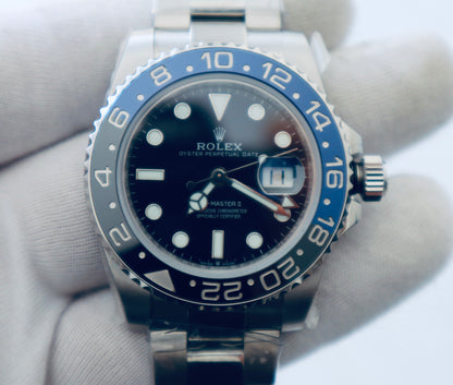 رولكس باتمان كلين ٢٠٢٥ - أويستر طبق الأصل لا تميز ، ماكينة سويسري