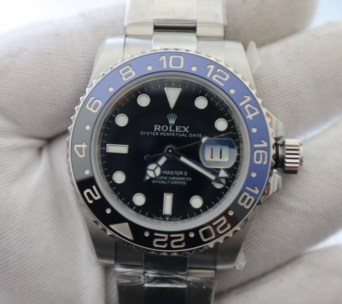 رولكس باتمان كلين ٢٠٢٥ - أويستر طبق الأصل لا تميز ، ماكينة سويسري