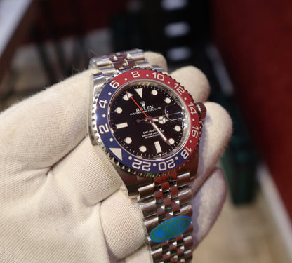 رولكس جي ام تي ببسي كلين طبق الأصل - قطعة واحدة ماكينة سويسري