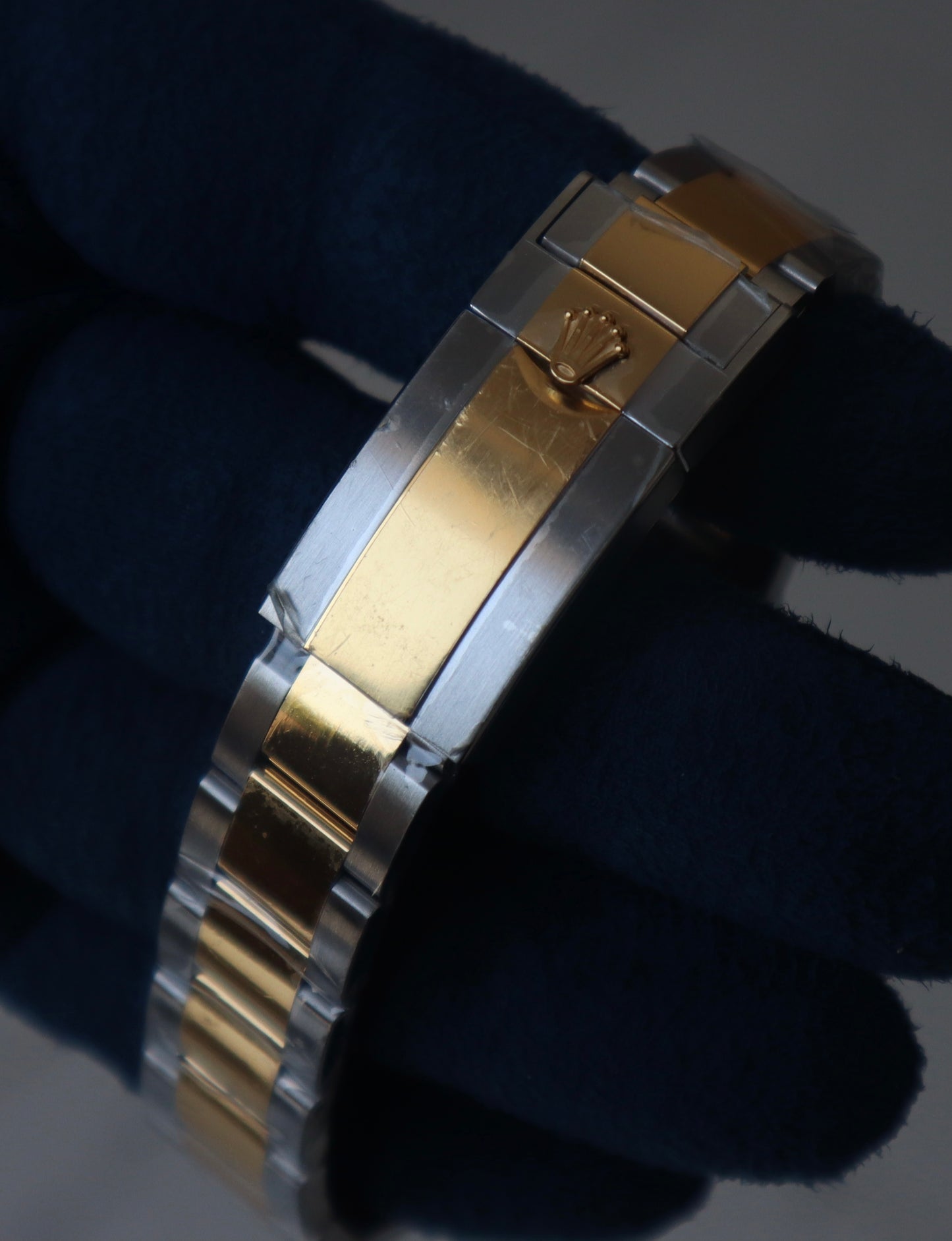 Rolex GMT Master- رولكس جي ام تي ماستر تو تون كلين طبق الأصل ماكينة سويسري