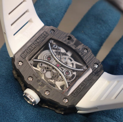 ريتشارد ميل كاربون طبق الاصل وارد تركيا - باله سعرها في تركيا ٣ الاف دولار - سعر الساعة مليون و مئة الف