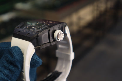 ريتشارد ميل كاربون طبق الاصل وارد تركيا - باله سعرها في تركيا ٣ الاف دولار - سعر الساعة مليون و مئة الف