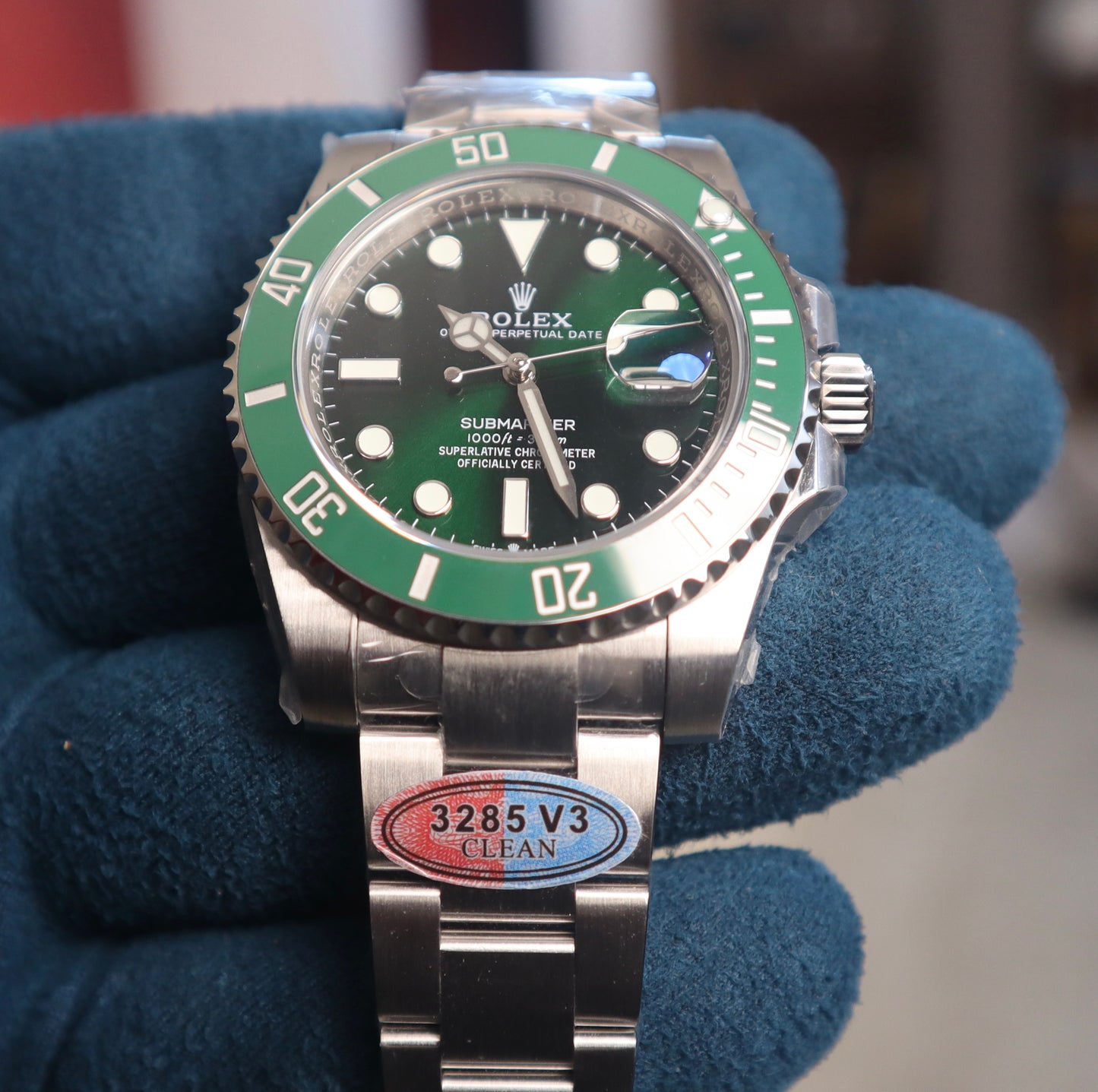 رولكس سابمارينر هالك - كلين طبق الأصل ماكينة سويسري