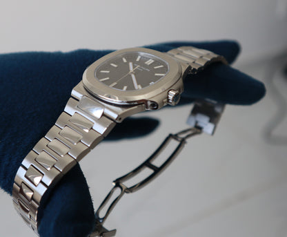 باتيك فيليب نوتلس مينا اسود - كلين طبق الأصل