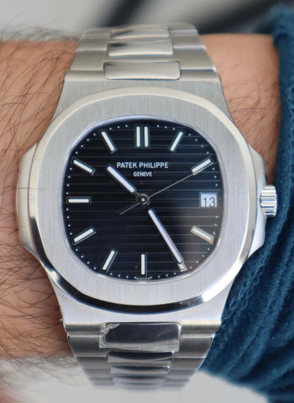 باتيك فيليب نوتلس مينا اسود - كلين طبق الأصل