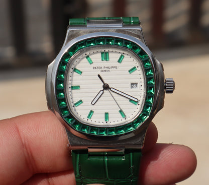 PATEK PHILIPPE RUBY - باتيك فيليب جرين روبي حبة وحدة فقط