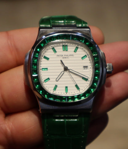 PATEK PHILIPPE RUBY - باتيك فيليب جرين روبي حبة وحدة فقط