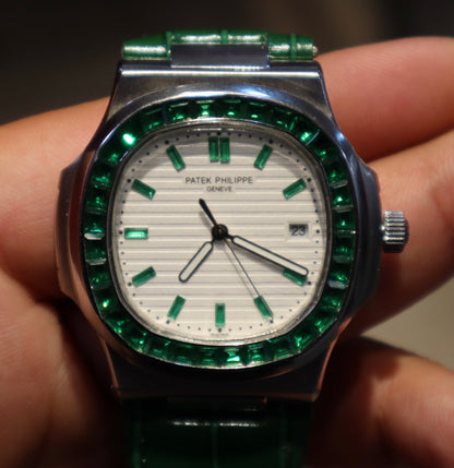 PATEK PHILIPPE RUBY - باتيك فيليب جرين روبي حبة وحدة فقط