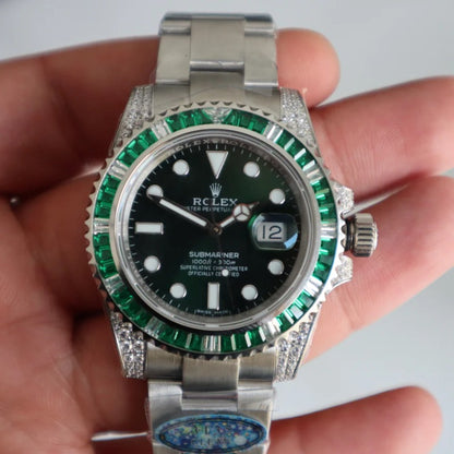 رولكس سابمارينر جرين  روبي - قطعة نادرة كلين طبق الأصل