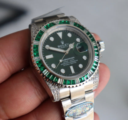 رولكس سابمارينر جرين  روبي - قطعة نادرة كلين طبق الأصل