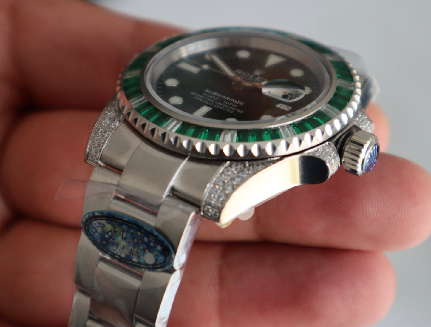 رولكس سابمارينر جرين  روبي - قطعة نادرة كلين طبق الأصل